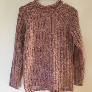Pink White Stag sweater size small